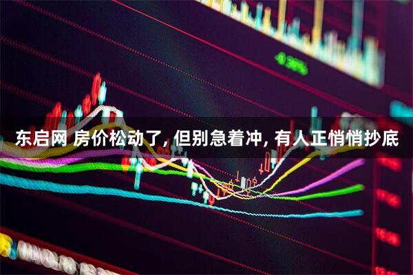 东启网 房价松动了, 但别急着冲, 有人正悄悄抄底
